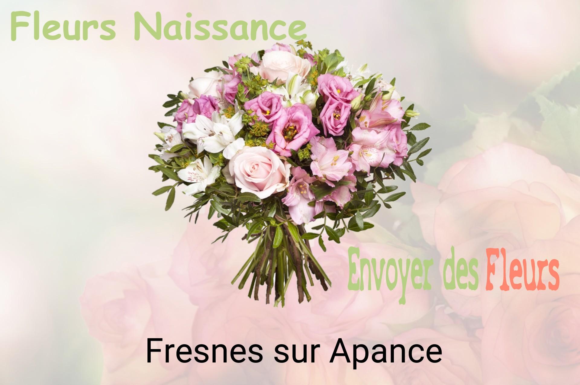 Bouquet de fleurs de naissance livré à Fresnes-sur-Apance