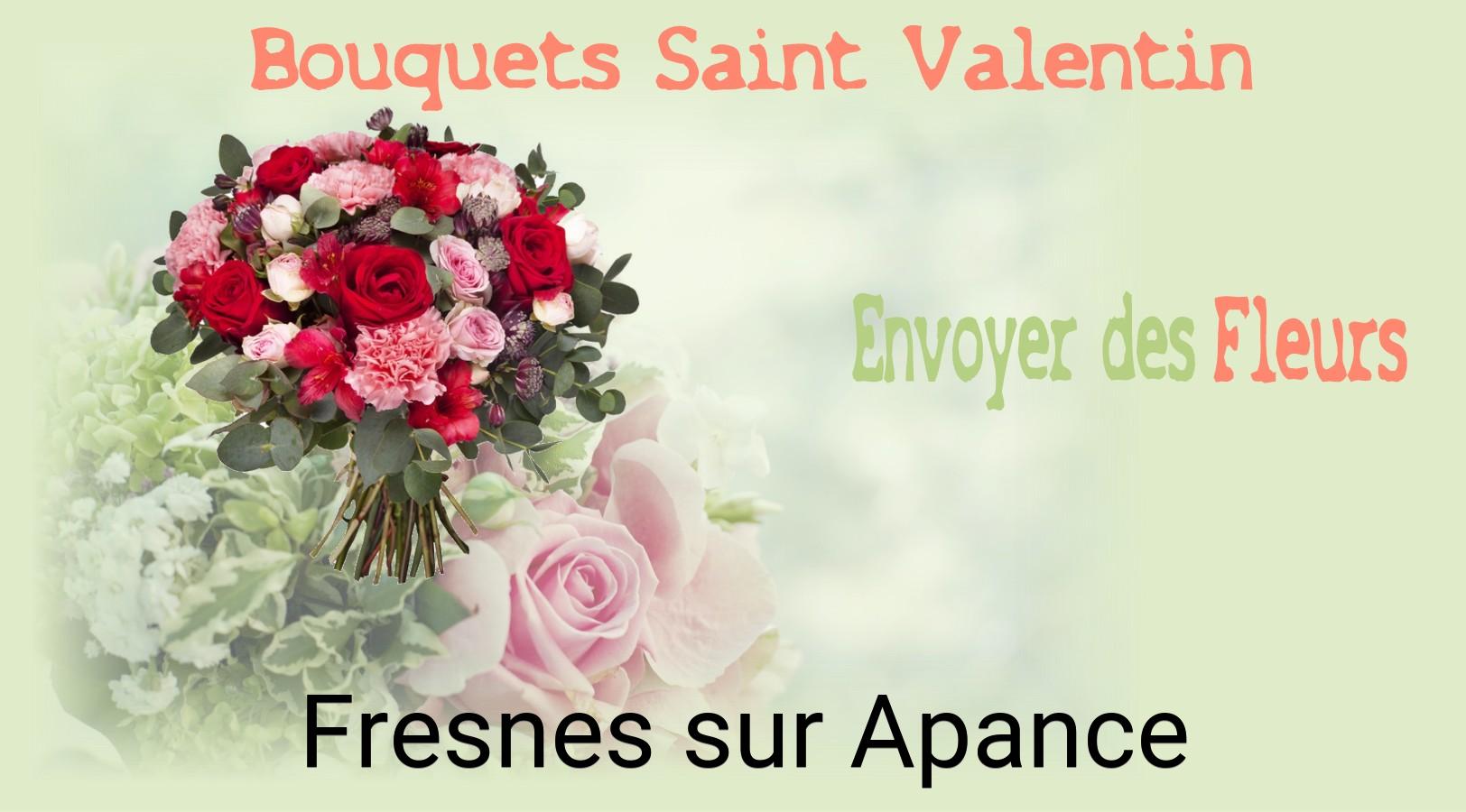 Roses de Saint-Valentin livrées à Fresnes-sur-Apance